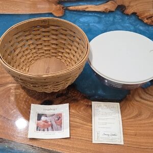 Longaberger 9" Bowl Basket #12785